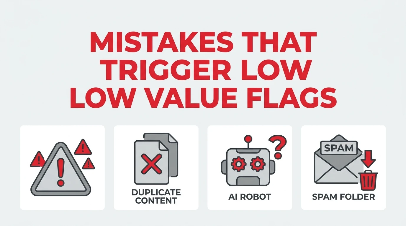 Common Mistakes That Trigger the Low Value Flag