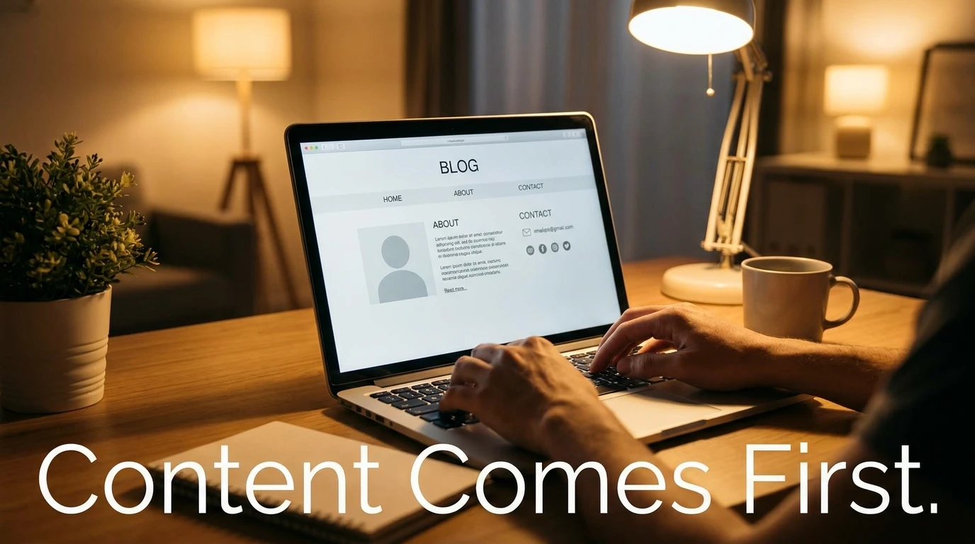 Content Comes First.