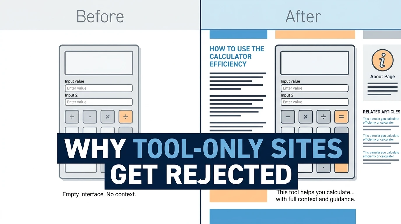 How Utility Websites Used to Get Approved (And Why That's Changing)