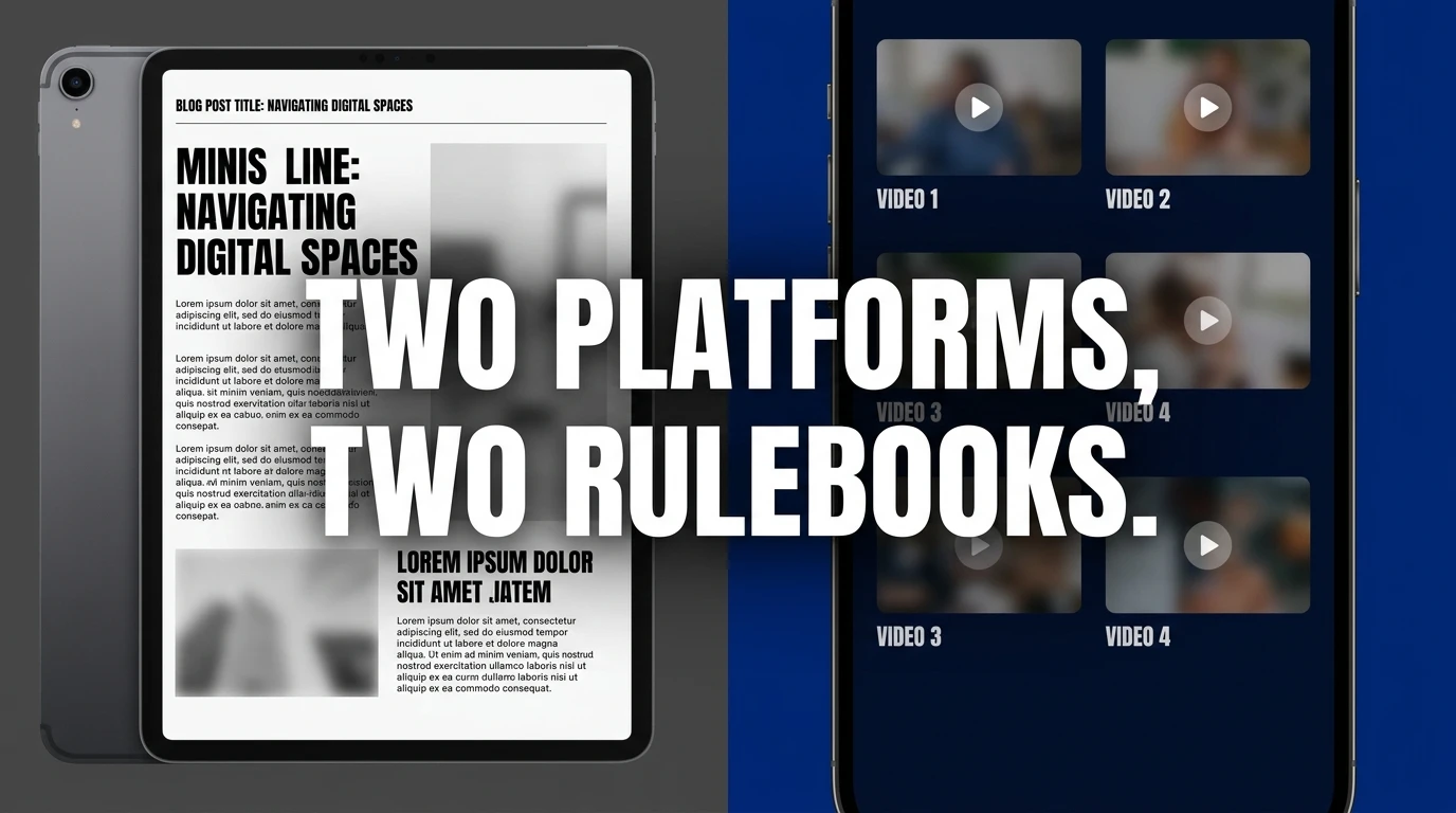 Two Platforms, Two Rulebooks