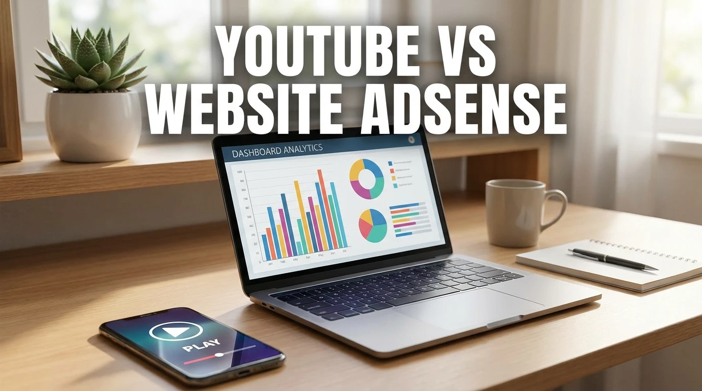 YouTube AdSense vs Website AdSense Key Differences